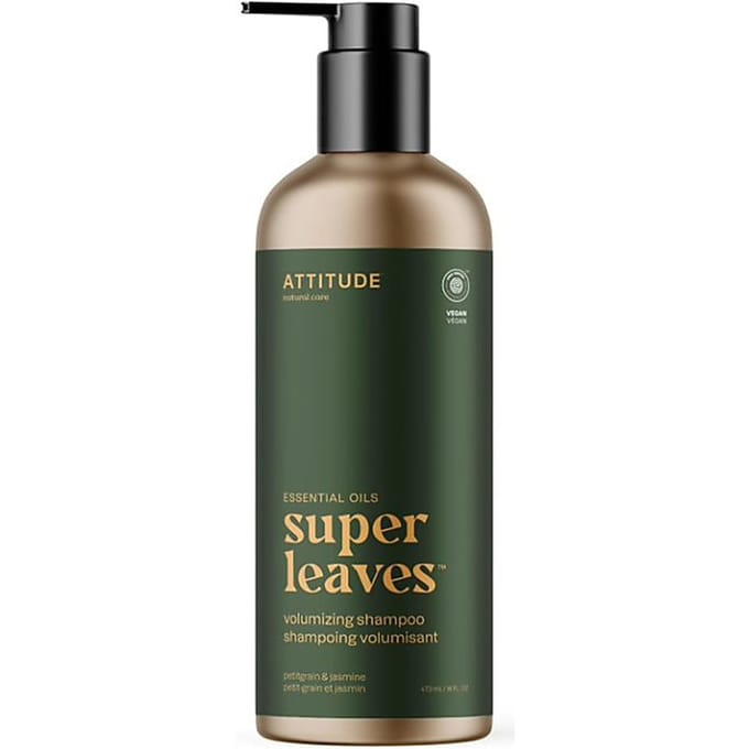 Attitude Super Leaves Essentials Shampoo - Volumizing Petitgrain & ...