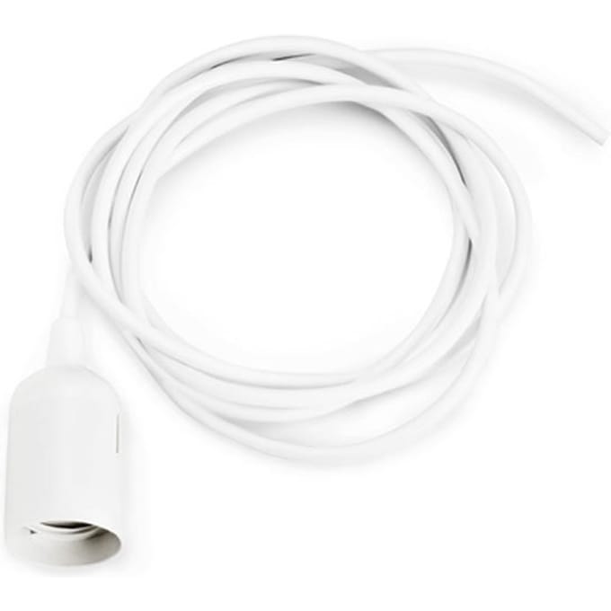 Normann Copenhagen - Kabel met fitting - wit