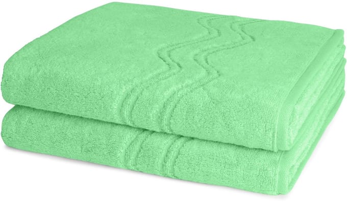 Ross Dames en Heren 2 X douchedoek - Als set Cashmere feeling