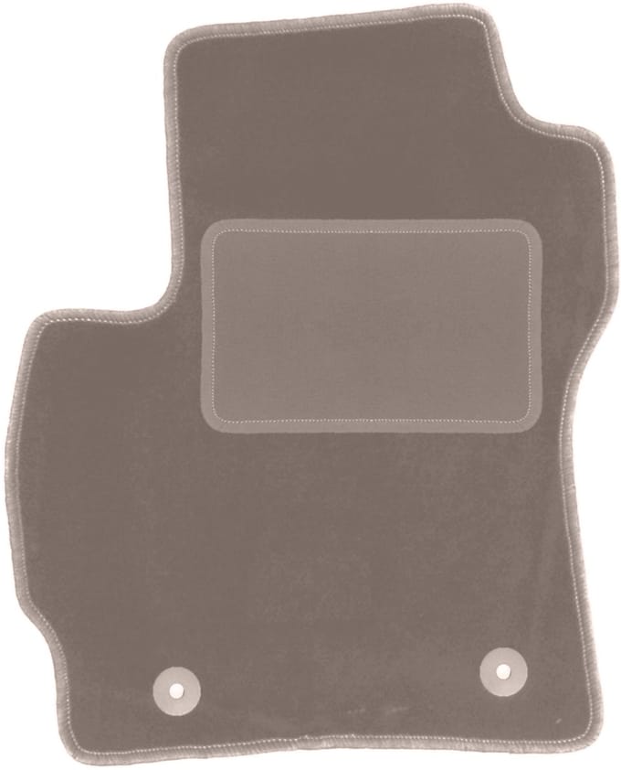 Beige bestuurdersmat voor: Mazda 5 I 7-zits (2005-2010)