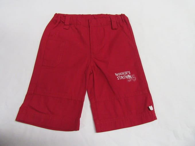noukie's , jongens , korte broek , bermuda , wijnrood , 2 jaar 92