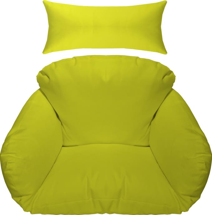 Rijoka Hangstoel Kussen - 5delig | Groen