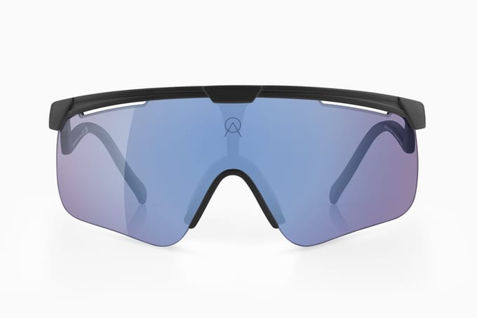 Fietsbril - Alba Optics - DELTA BLACK VZUM F-LENS FLAMINGO