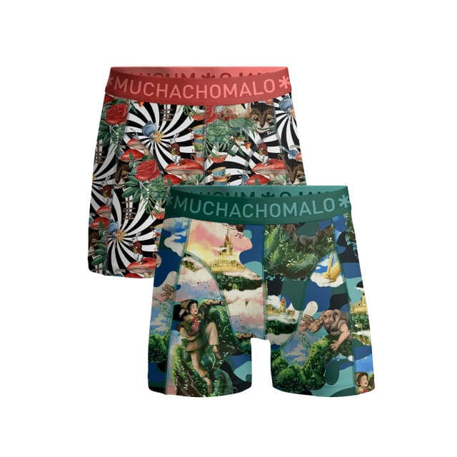 Muchachomalo Jongens Boxershorts - 2 Pack - Boys Onderbroeken