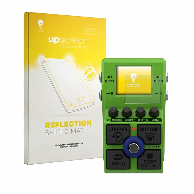 upscreen - Screenprotector voor Zoom MS-90LP Plus - Folie Beschermfolie anti glare matte