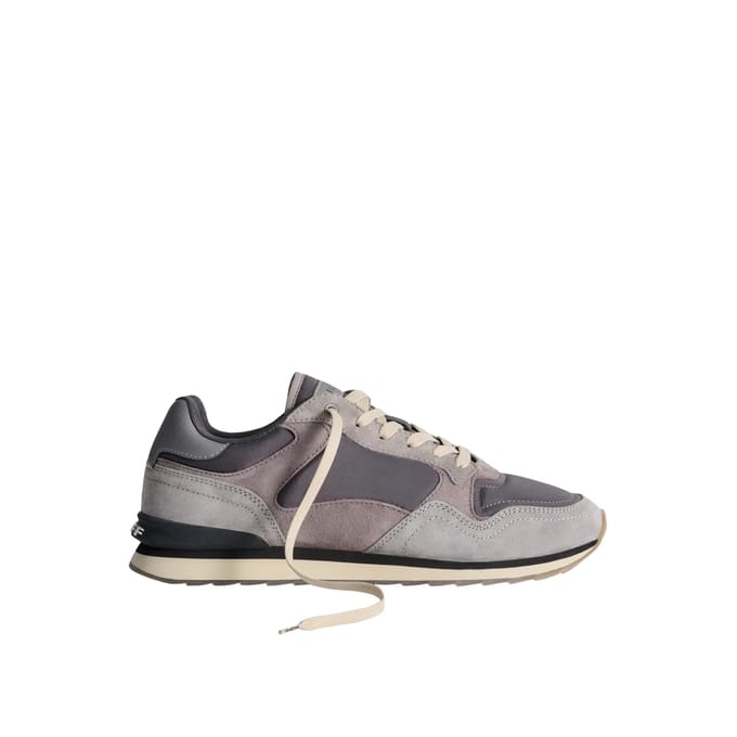 The Hoff Brand Berlin Sneakers - Suède - Heren - Grijs - Maat 41