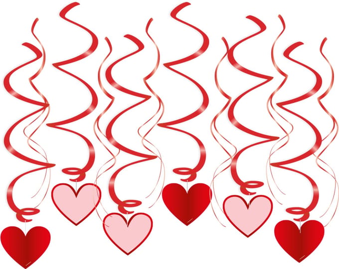 Swirl decorations - Love
