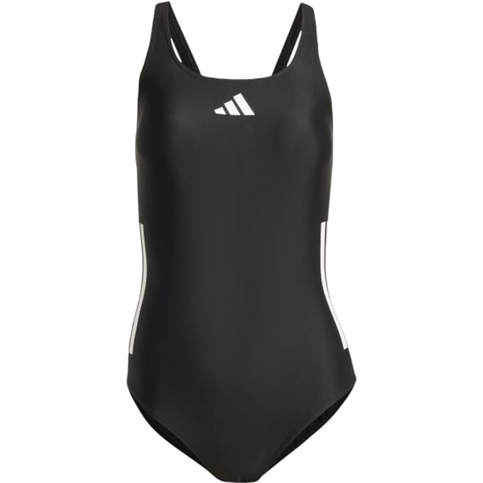 Adidas Performance 3-Stripes C-Back Badpak - Dames - Zwart