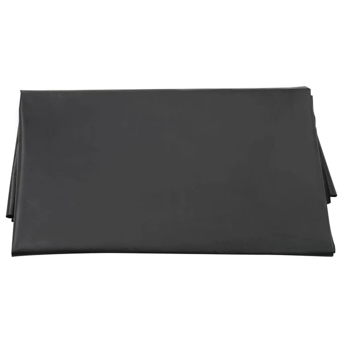 vidaXL Zandbakvoering 120x110 cm zwart