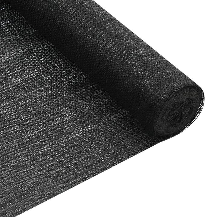 Privacy Net - Tuinscherm HDPE - Extra Privacy Creëren - UV- en Schimmelbestendig - 15x25 m - Zwart
