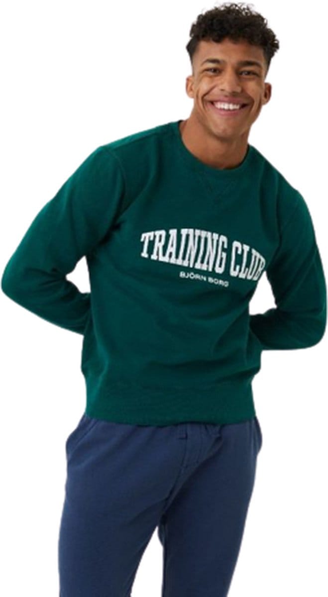 Bjorn Borg Heren Sweater Donkergroen M