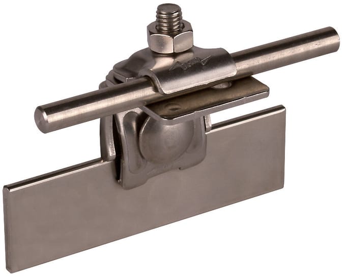 Dehn Klem StSt 0,7-8mm Haaks Met Klembeugel - 365059