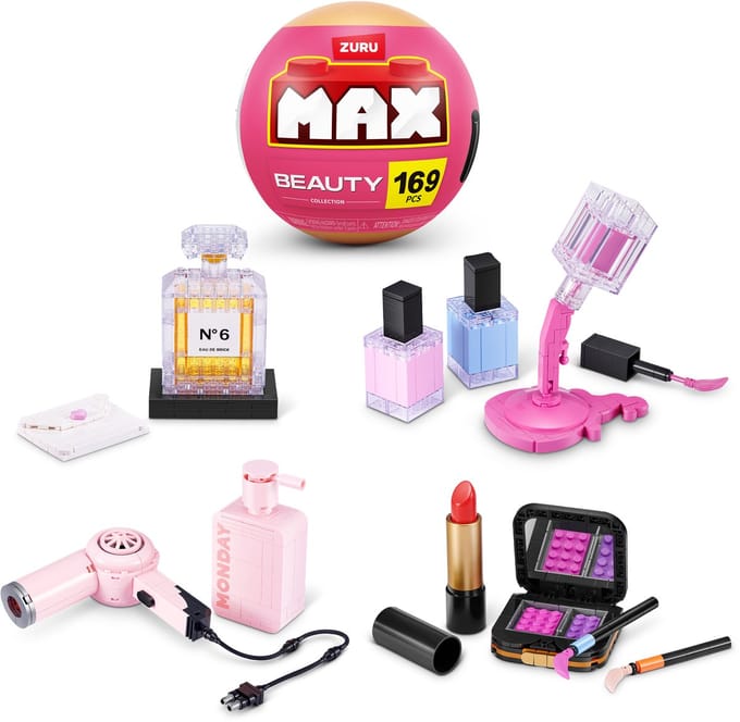 MAX Build More Premium Beauty Building Bricks Collection