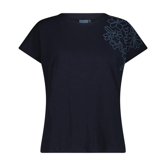 T-shirt van rekbare katoen jersey dames CMP