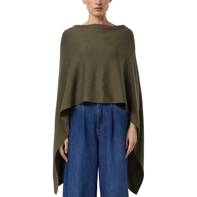 Comma Jackets Indoor Dark Olive Taglia: OS | Poncho Outlet | Donna | Verde