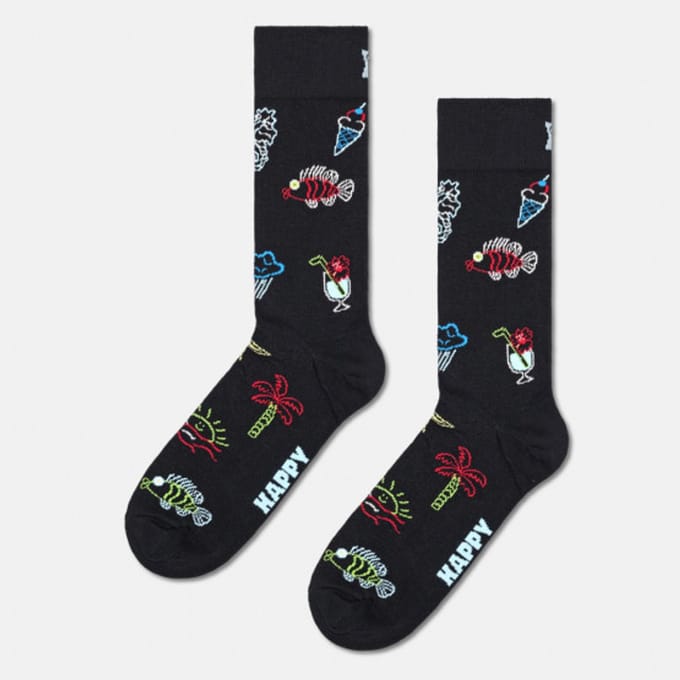 Happy Socks - Summer Lo-Fi Sock - Unisex - Sokken