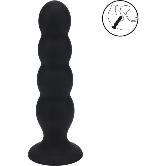 Levelz - Dubbele Siliconen Anaal Plug met Beweeg Kogel - XL