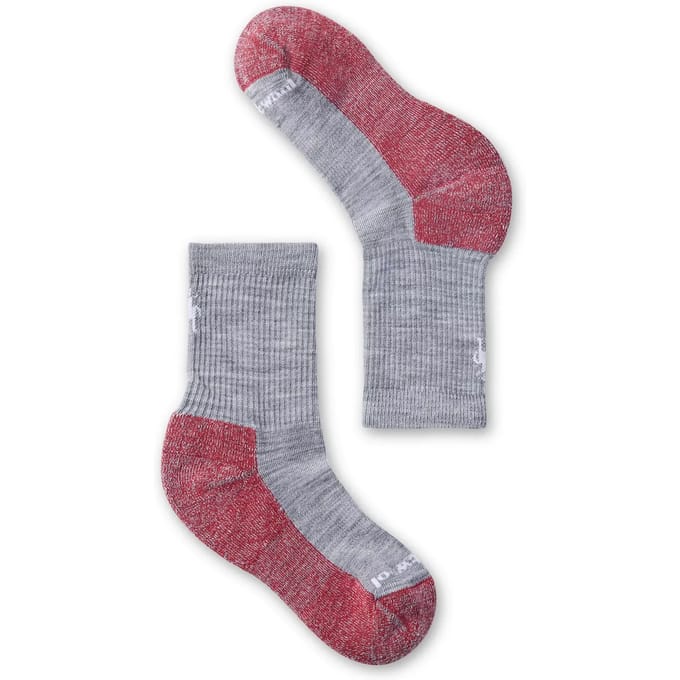 SMARTWOOL - Kids - Hike - Light Cushion - Kindersokken - Grijs - Maat L