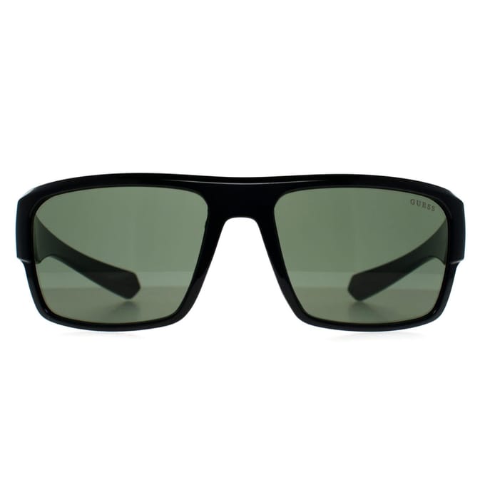 Guess GF5115 01N glanzend zwart grijze zonnebril