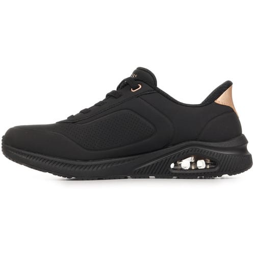 Skechers Arch Fit Uno Slip-Ins zwart Synthetisch - Dames - Maat 41
