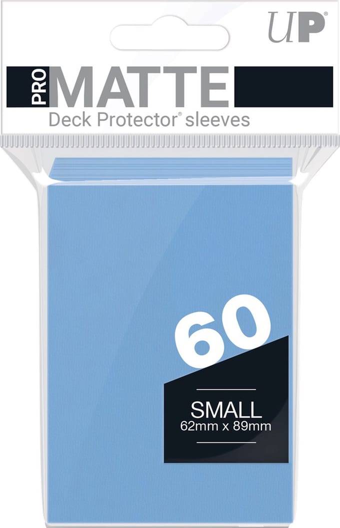 Speelgoed | Kaartspel - Sleeves Pro-Matte Light Blue Small