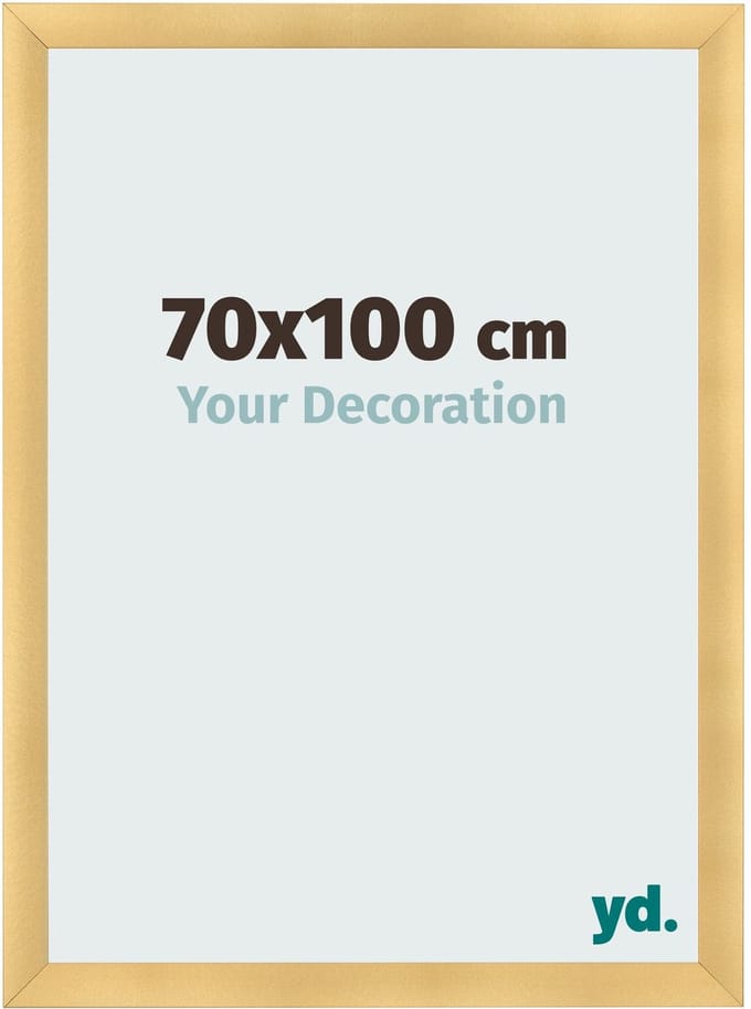 Your Decoration - Fotolijst 70x100 cm - MDF - Goud Mat - Pisa