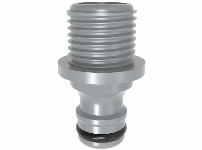 AWTOOLS AW61014 - Kraanaansluiting - 1/2" Draadaansluiting - ABS Materiaal - Rubberafdichting