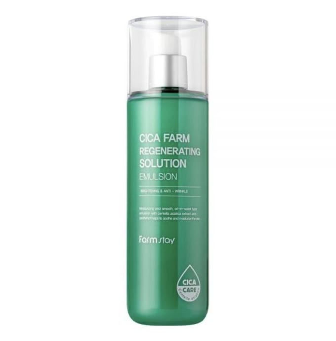 FARM STAY Cica Farm Solution Régénérante Émulsion 200ml (3 Options) 1pcs white