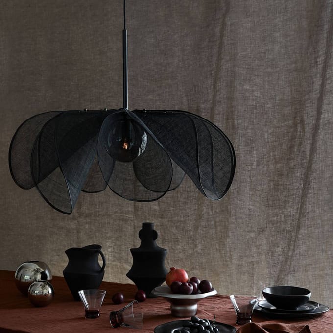 Markslojd STYRKA Hanglamp Zwart E27 75cm - Stijlvolle Verlichting