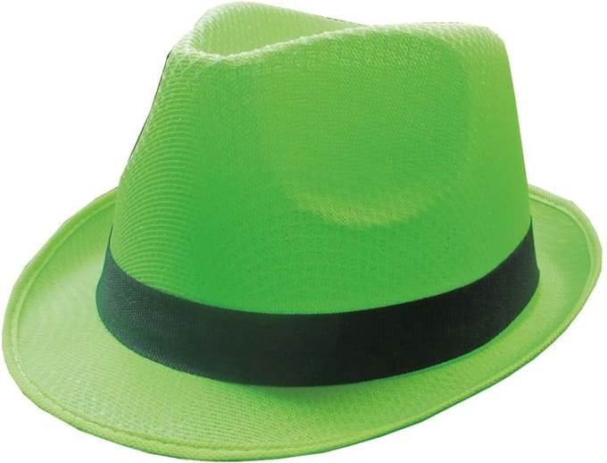 Hoed Funk Neon Groen - one size