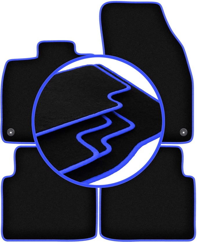 CARLUX-BLUE automatten voor: Skoda Enyaq iV SUV (2020-)