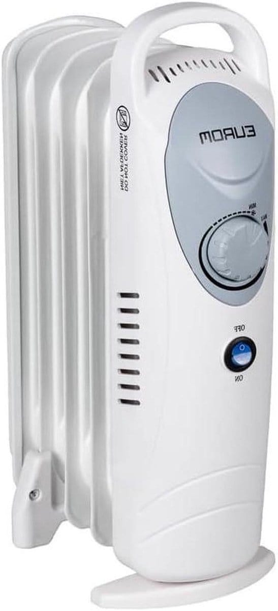 Elektrische Radiator - Verwarming Paneel - Ruimte Verwarmen - Compact Vijf Vinnen - Niet Gespecificeerd - Wit