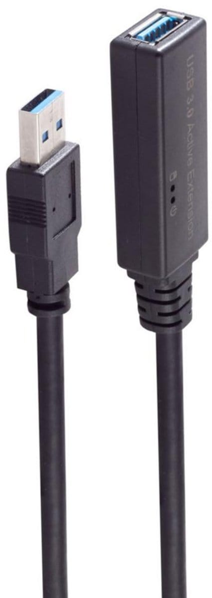 shiverpeaks BS13-39055 USB-kabel USB 3.2 Gen 1 (3.1 Gen 1) 5 m USB A Zwart