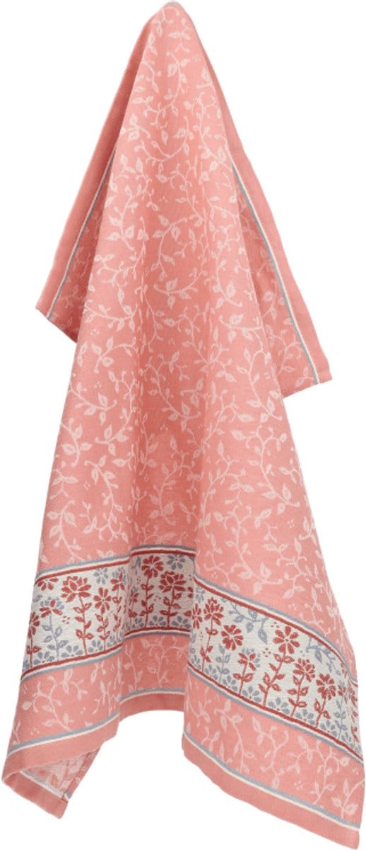 Bunzlau Castle Tea Towel Daydream Pink