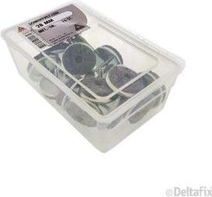 Deltafix Schroefvilt Luxe 28mm Metaal 16 Stuks