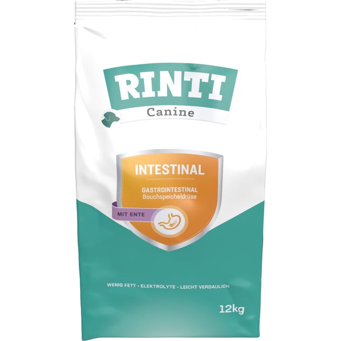 Rinti Canine Intestinal Hondenvoer - Dubbelpak: 2 x 12 kg