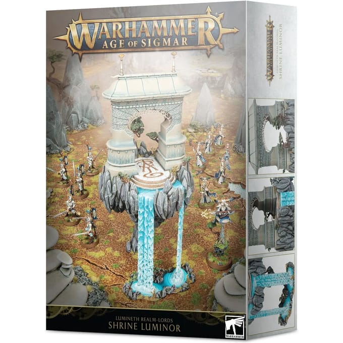 Figurine Games Workshop Warhammer AoS - Lumineth Realm-lords Shrine Luminor