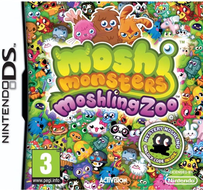 Moshi Monsters: Moshling Zoo (Nintendo DS nieuw)