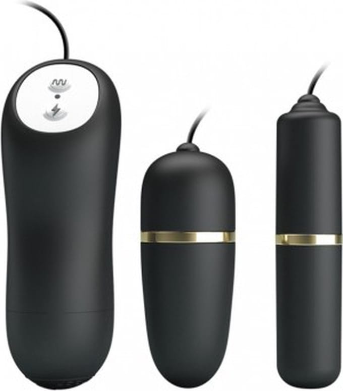 Pretty Love - Electronische bullets set - zwart