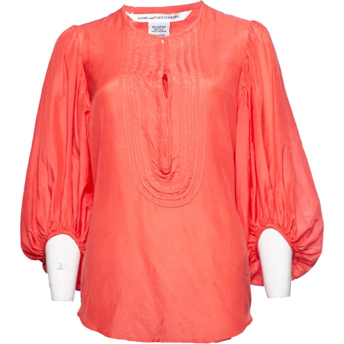 Diane Von Furstenberg, Roze blouse