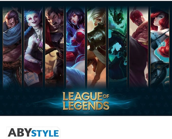 ABYstyle Poster - League Legends Maxi - 61 X 91.5 Cm - Multicolor