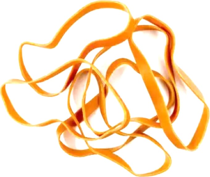 SOHO Elastiekjes – Elastiekjes – Rubberen Elastiekjes – ø80 mm – 50 gram – Bruin
