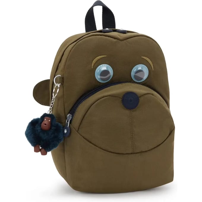 kipling rugzak Back To School Faster Kids Backpack Treasure Green kaki