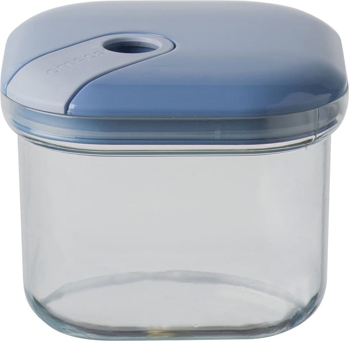 Omada - Pull Box Voorraadpot 500 ml - Polypropyleen - Blauw -