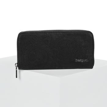 Desigual Dejavu Portemonnee 21 cm - Dames - Horizontaal - black