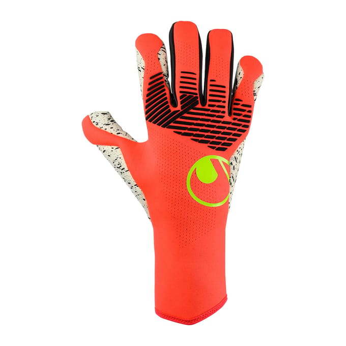 Uhlsport Fm Supergrip+ Hn Keepershandschoenen - Fluorood / Wit / Fluogeel | Maat: 11