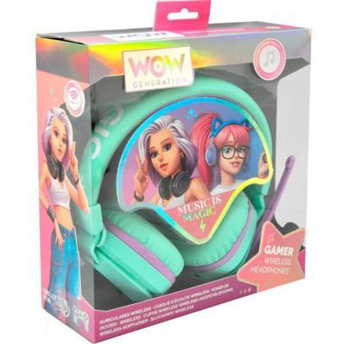 Ecouteurs bluetooth - KIDS LICENSING - WOW GENERATION - Des 5 ans
