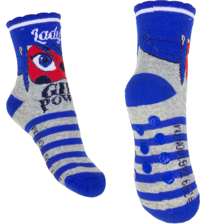 Miraculous ladybug - Badstof Antislip - maat 23-26
