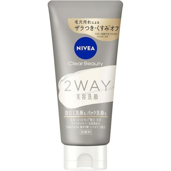Nivea Japan - Clear Beauty 2 Way Beauty Face Wash 120g