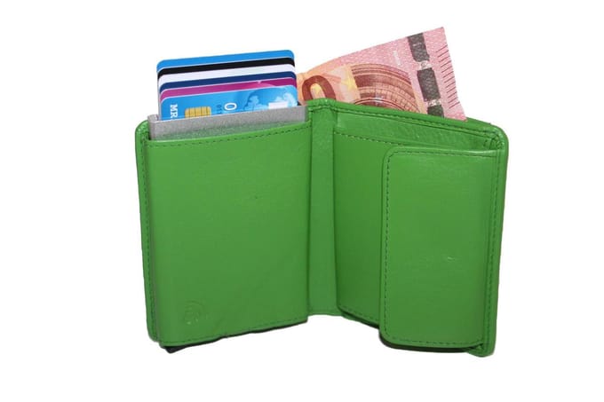 Patchi - Figuretta cardholder in portemonnee - Groen
